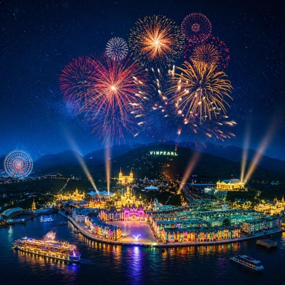 Уикенд-шоу фейерверков в VinWonders
