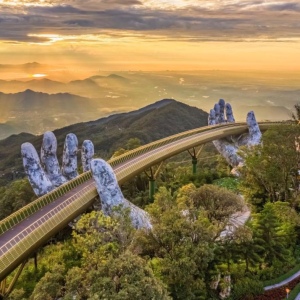 Дананг 2 дня. Золотой мост "Руки Бога" + Хой  Ан