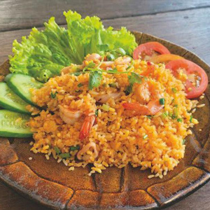 Морепродукты Nôm Nôm жареный рис