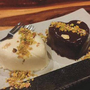 Кокосовый и шоколадный семифреддо