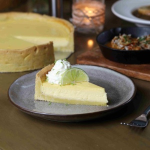 Лимонно-лаймовый тарт